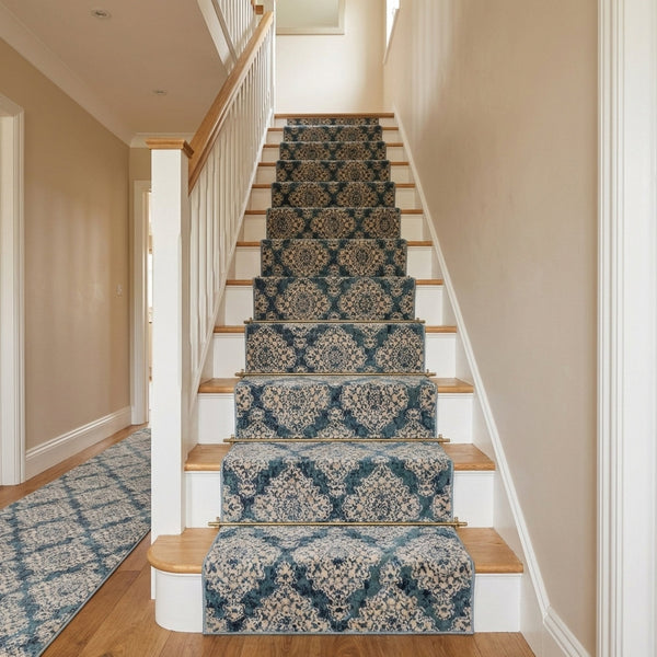 Melody Blue 985015-119 Stair Runner