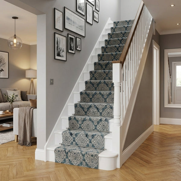 Melody Blue 985015-119 Stair Runner