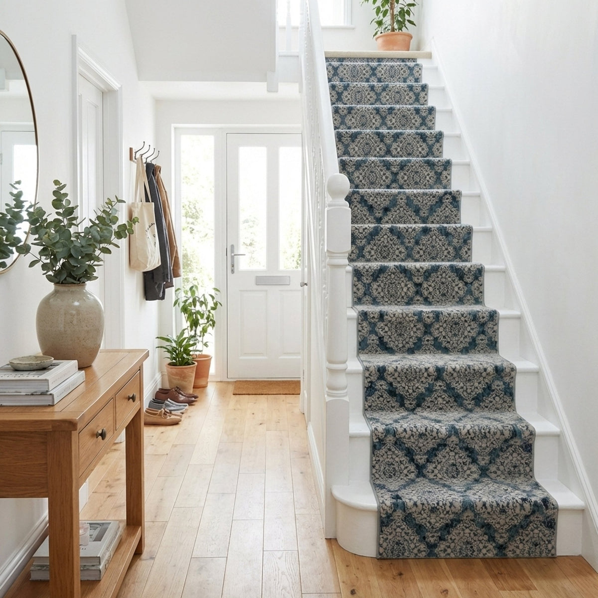 Melody Blue 985015-119 Stair Runner
