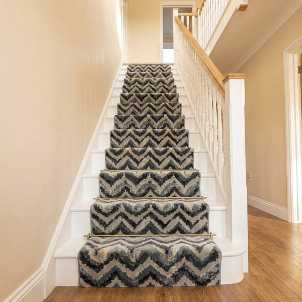 Melody Blue Beige 985018-119 Stair Runner