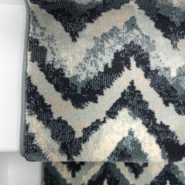 Melody Blue Beige 985018-119 Stair Runner