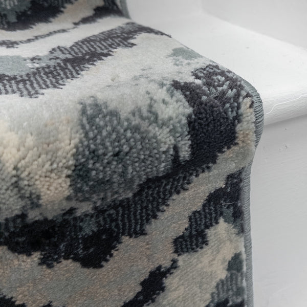 Melody Blue Beige 985018-119 Stair Runner