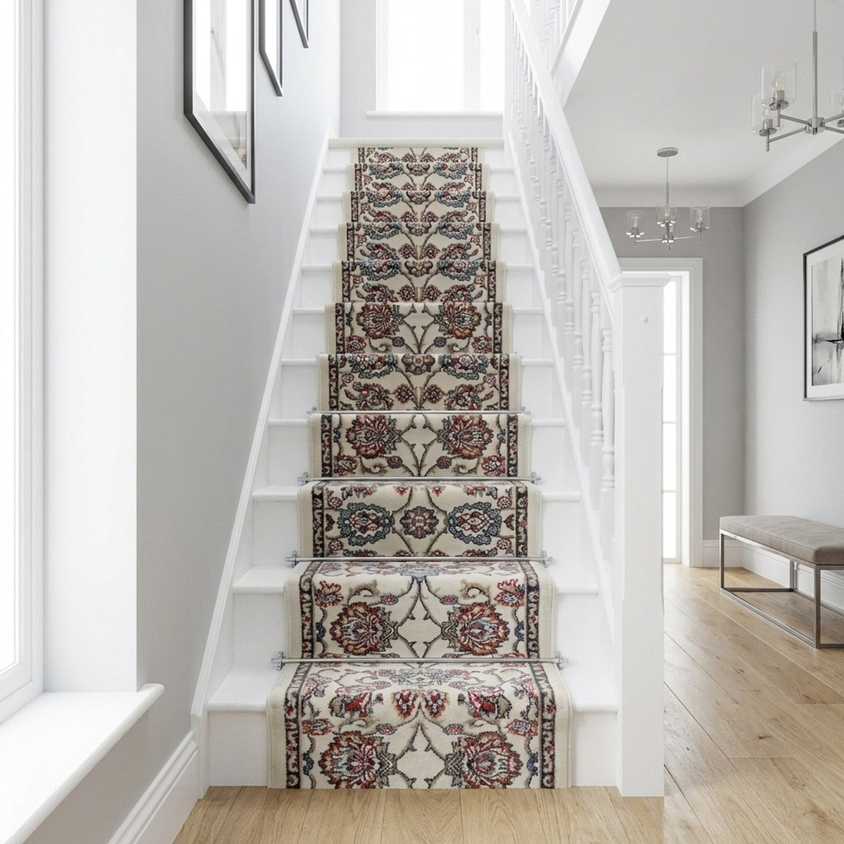 Melody Ivory 985020-414 Stair Runner
