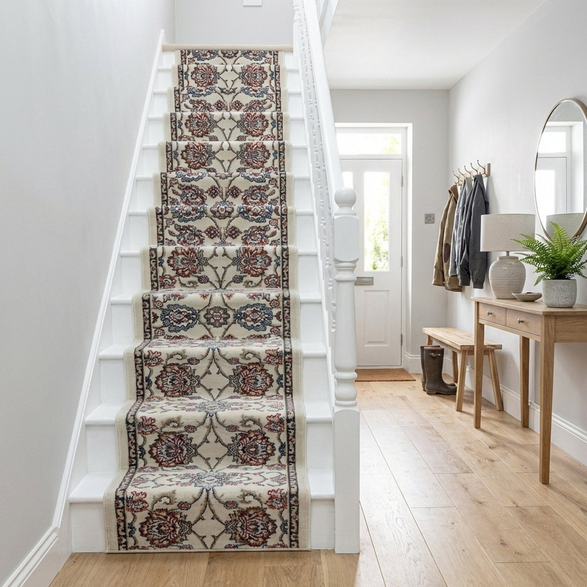 Melody Ivory 985020-414 Stair Runner
