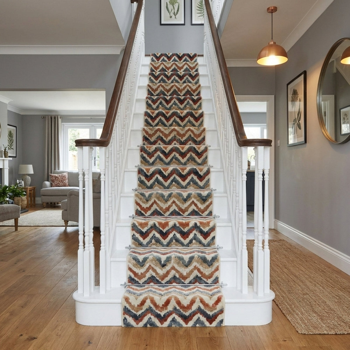 Melody Multi 985018-996 Stair Runner
