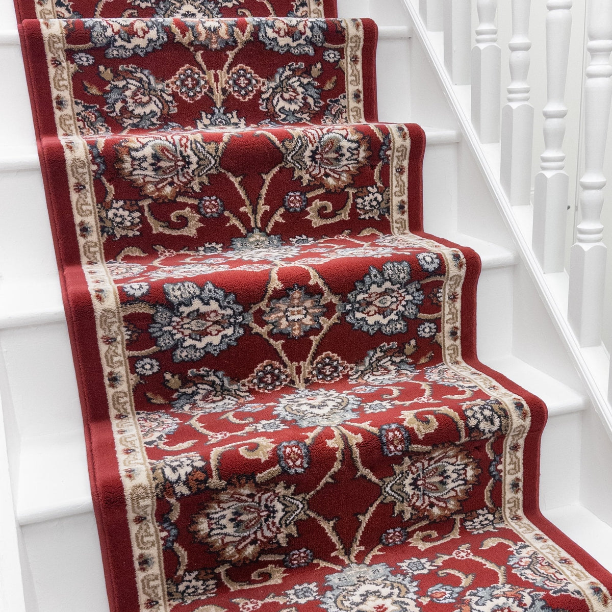Runrug Melody Red Stair Runner