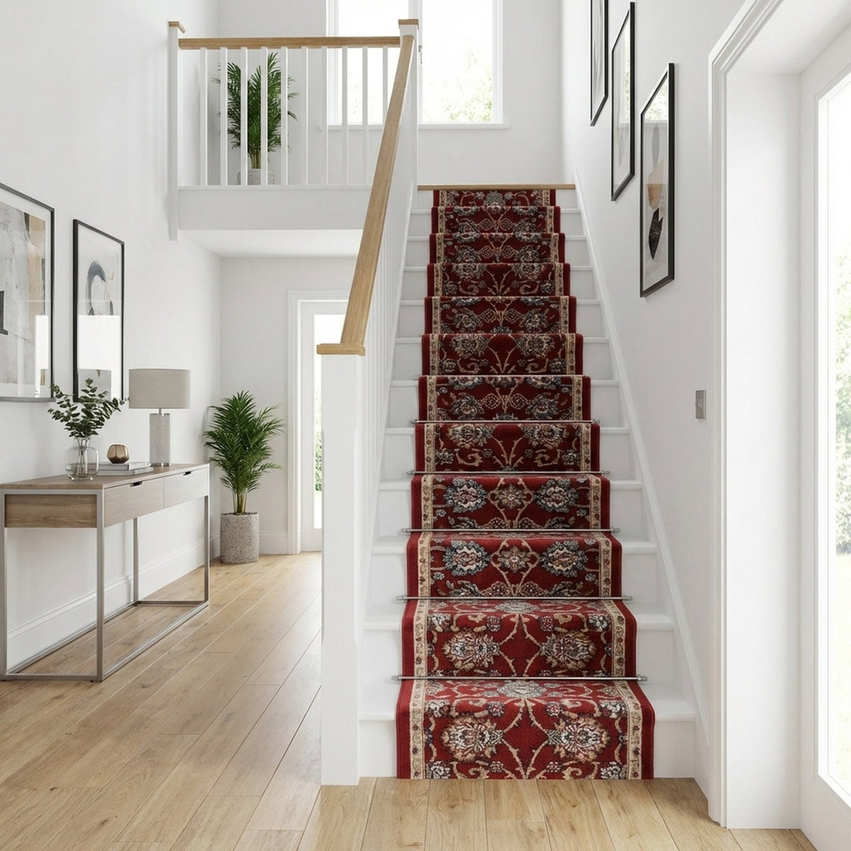 Melody Red 985020-339 Stair Runner
