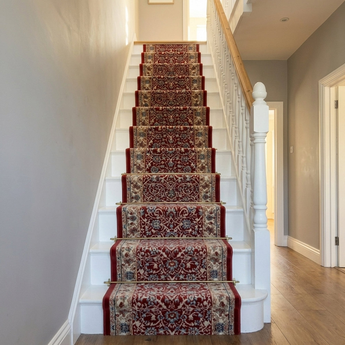 Melody Red 985022-339 Stair Runner