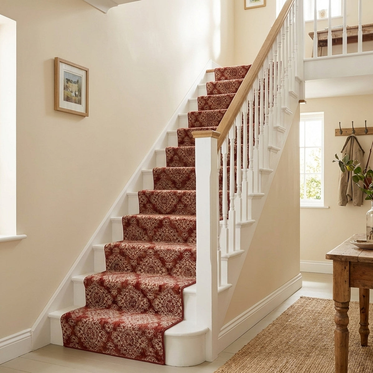 Melody Terracotta 985015-619 Stair Runner