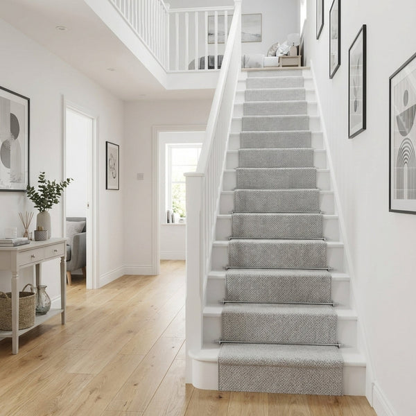 Mysterio Beige/Crème 12222-910 Tapis d'escalier