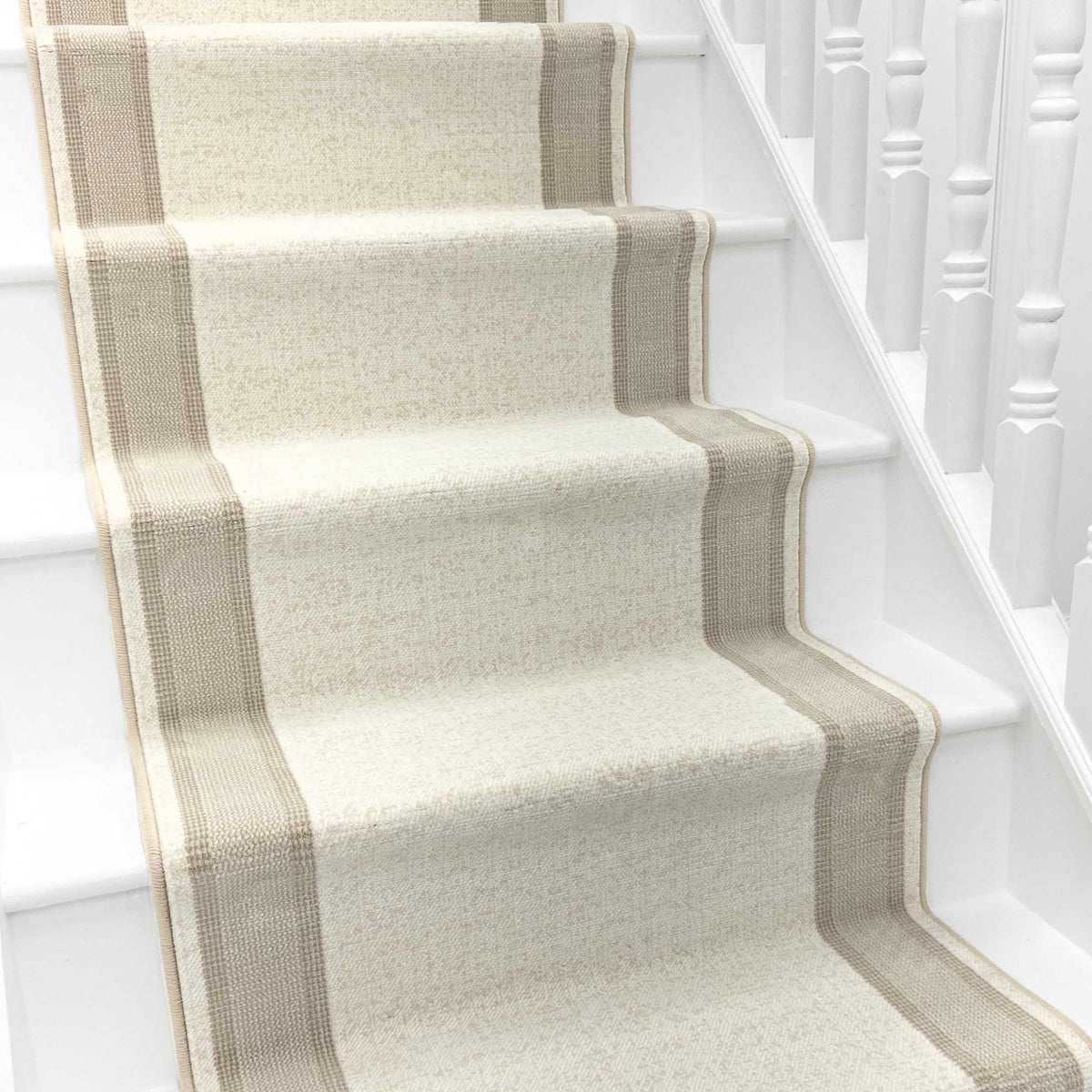 Mysterio Ivoire/Beige 1234-102 Tapis d'escalier