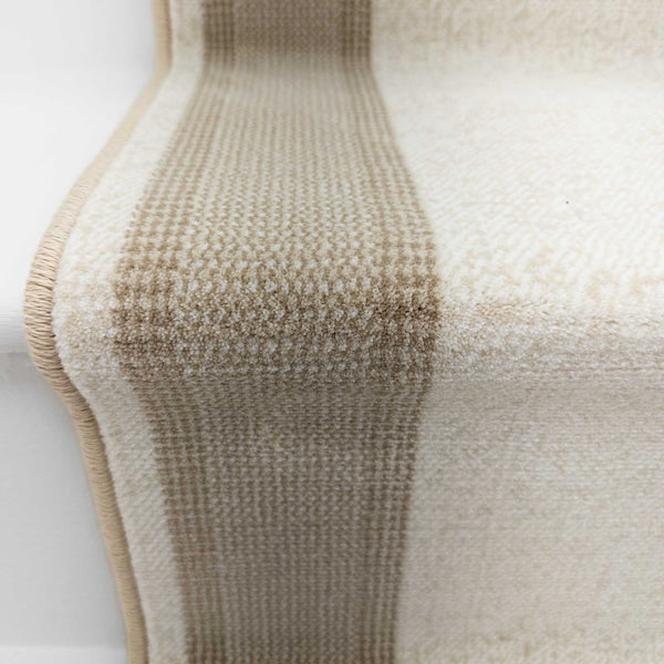 Mysterio Ivoire/Beige 1234-102 Tapis d'escalier