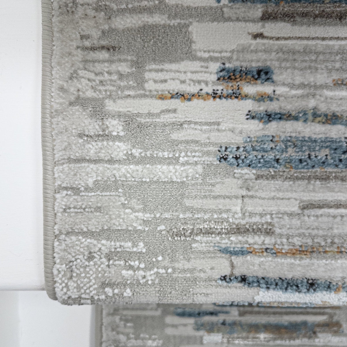 Reha Cream/Gray 1064-190 Stair Runner