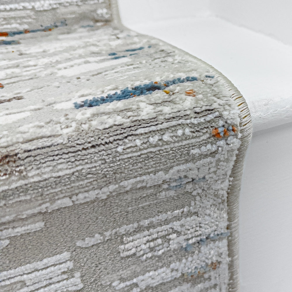 Reha Cream/Gray 1064-190 Stair Runner