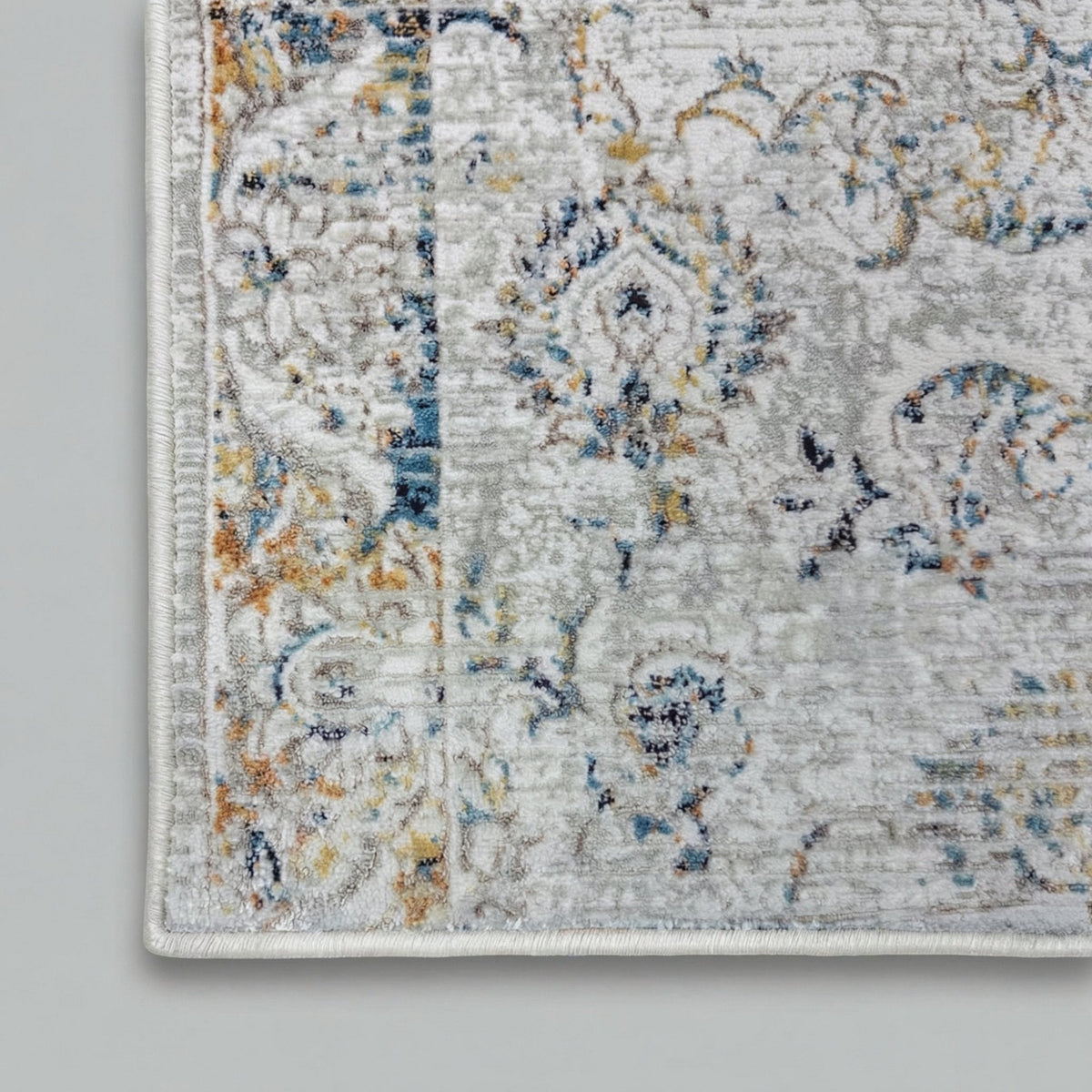 Reha Cream/Multi 1061-199 Stair Runner