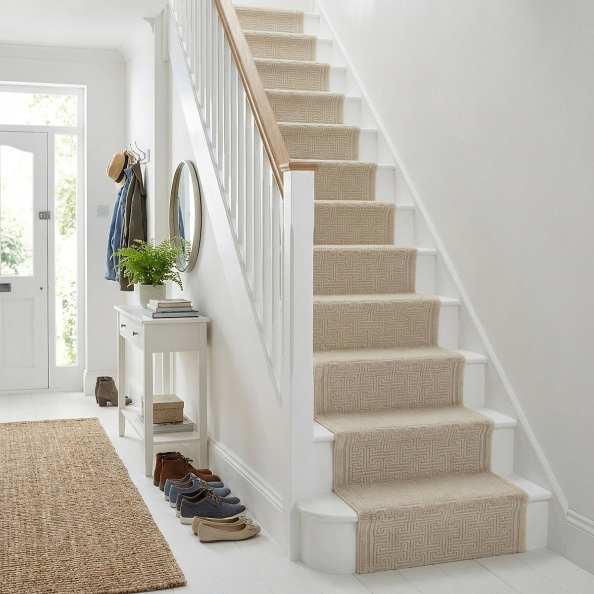 Timeless Beige 6922-800 Stair Runner