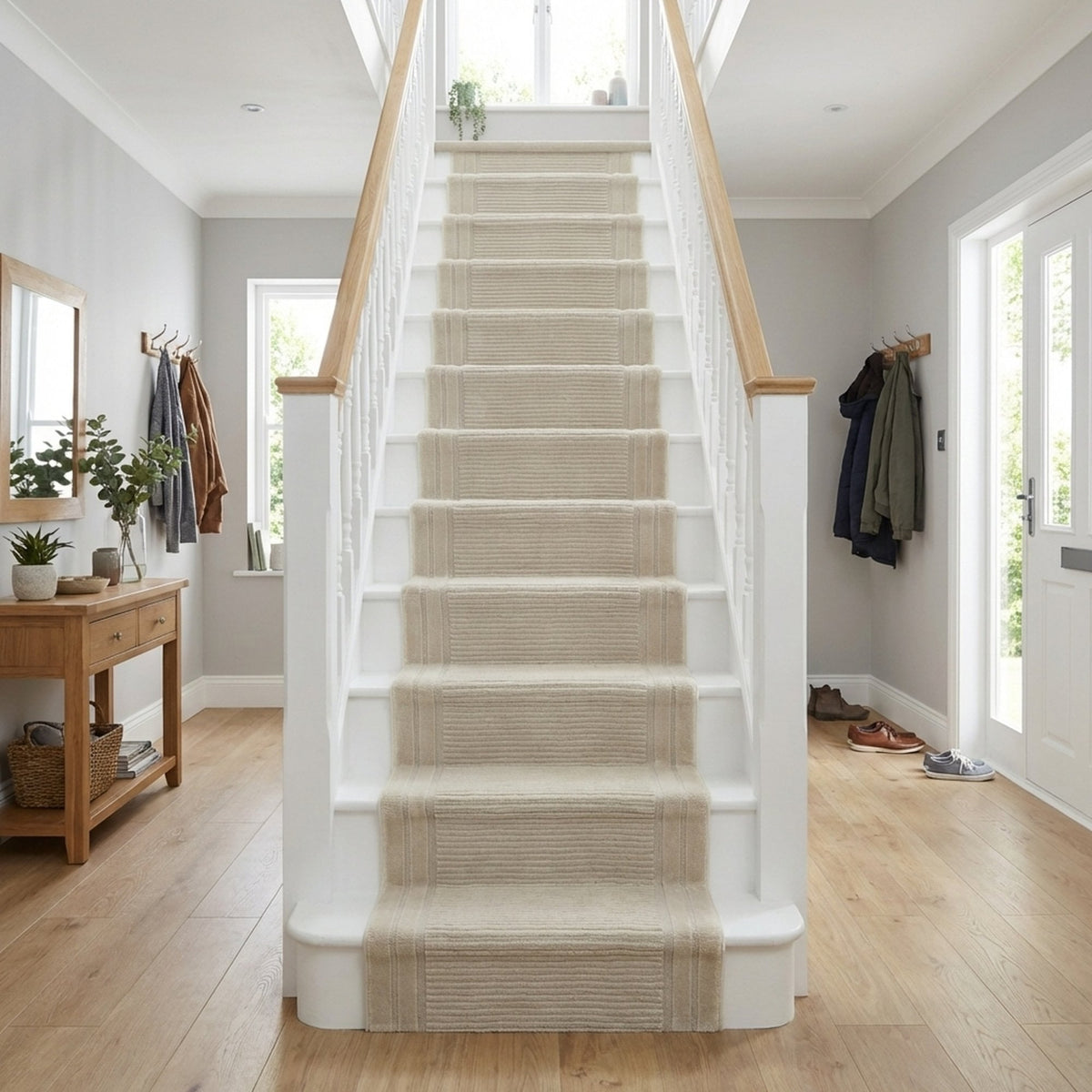 Timeless Beige 6926-800 Stair Runner