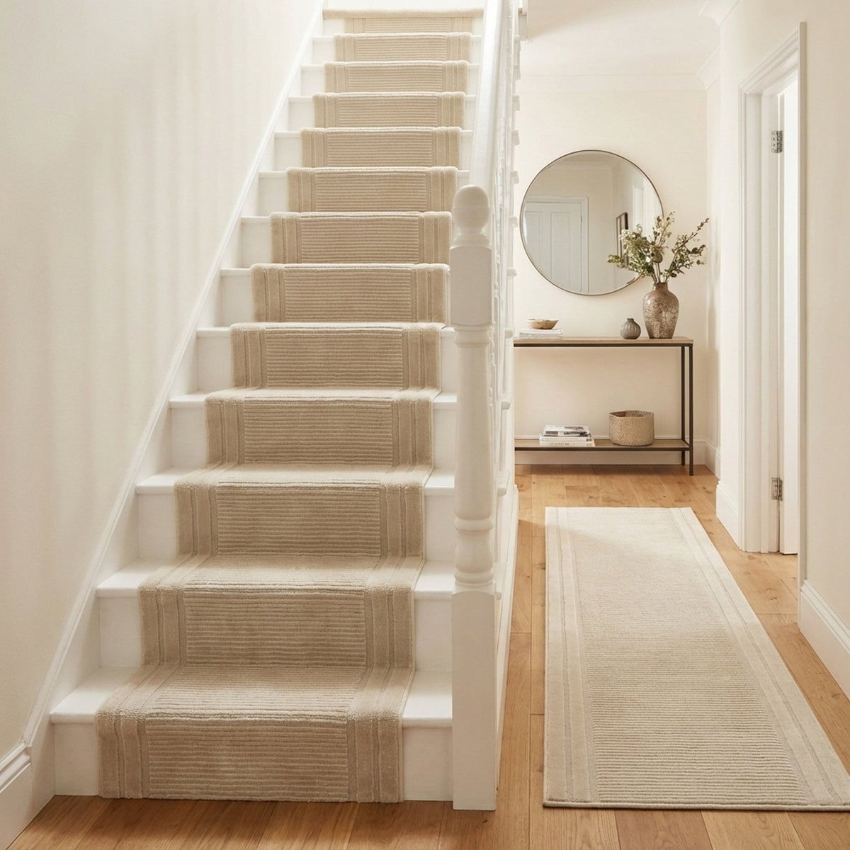 Timeless Beige 6926-800 Stair Runner