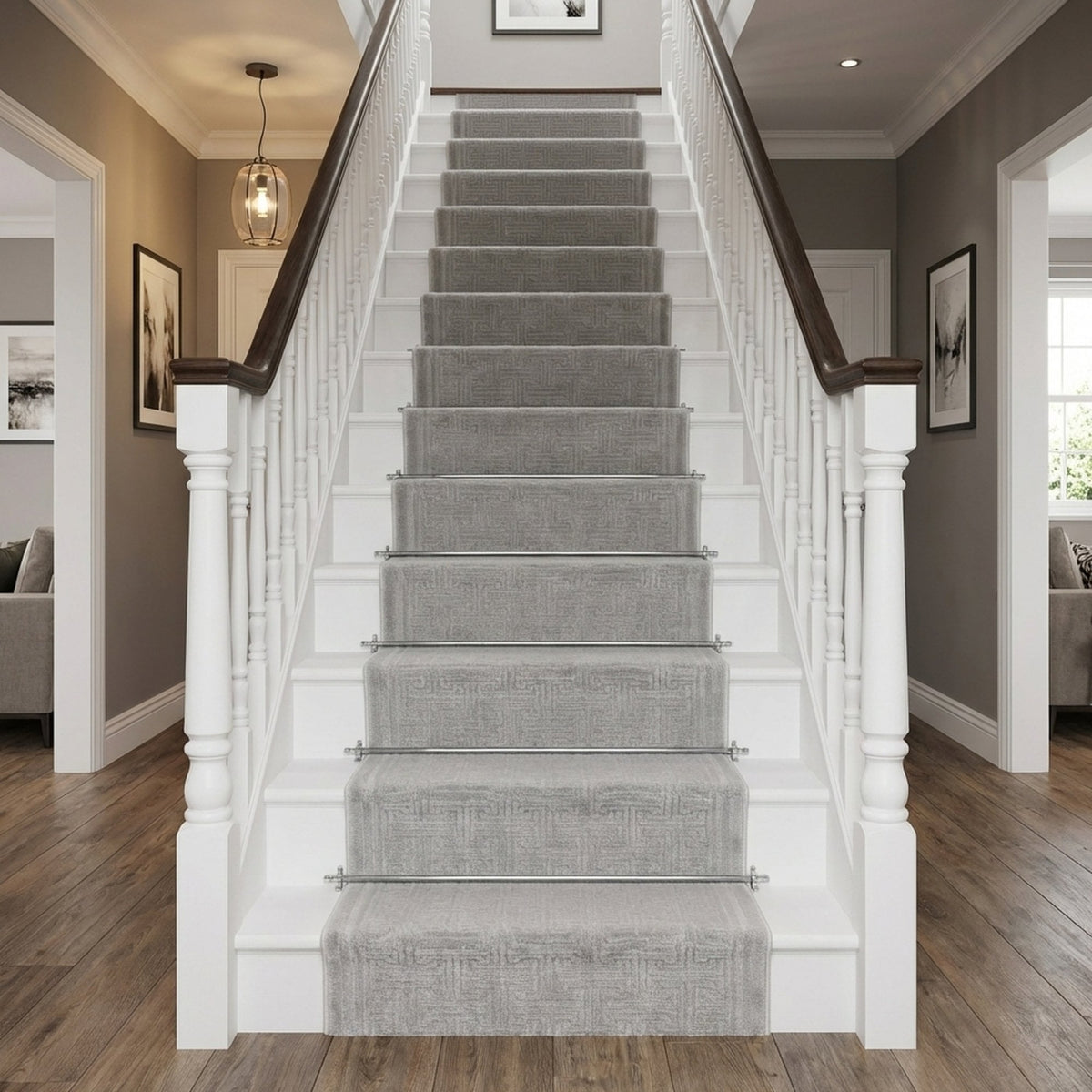 Timeless Grey 6930-900 Stair Runner