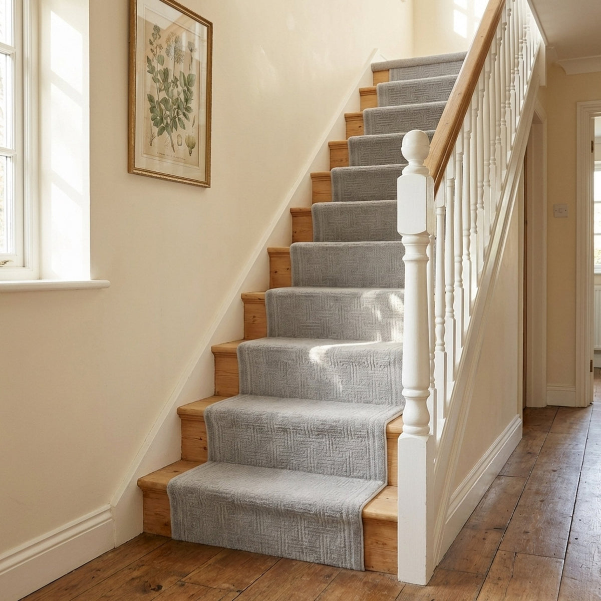 Timeless Grey 6930-900 Stair Runner