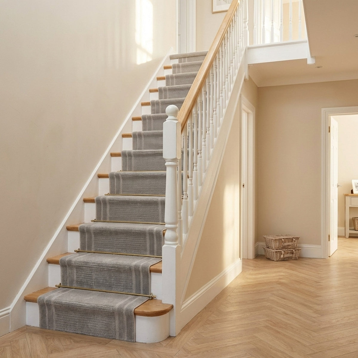 Timeless Gray 6931-900 Stair Runner