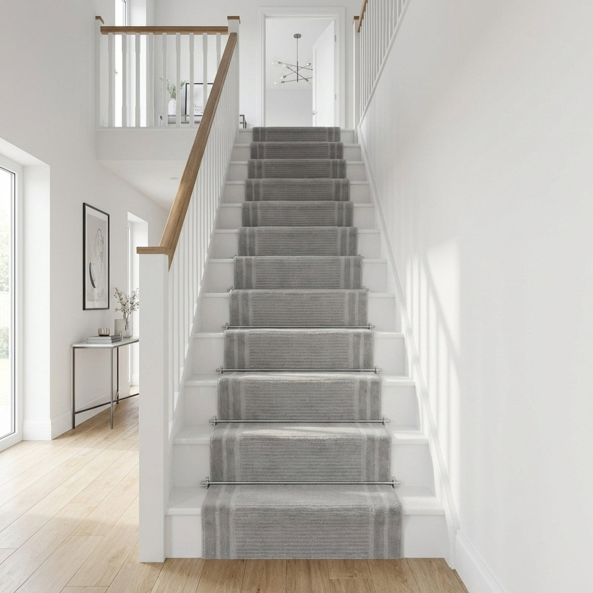 Timeless Gray 6931-900 Stair Runner