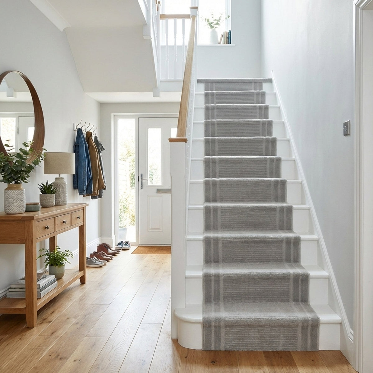 Timeless Gray 6931-900 Stair Runner