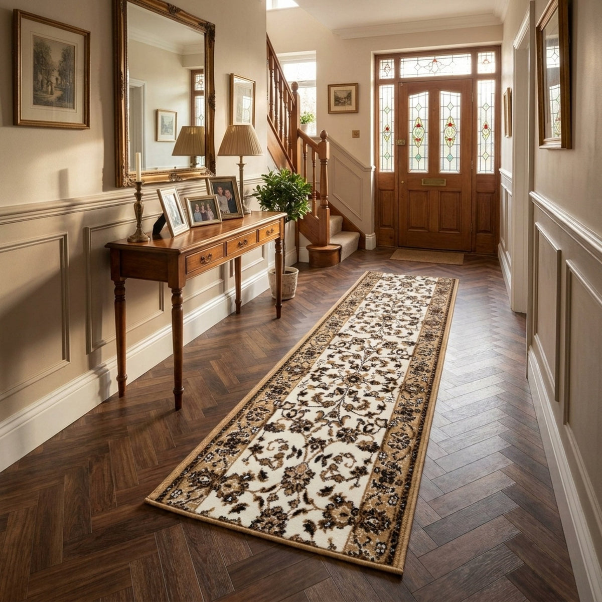 Persian Beige  Rug Runner