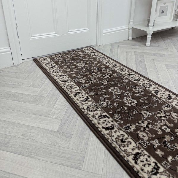 Persian Brown Rug Runner