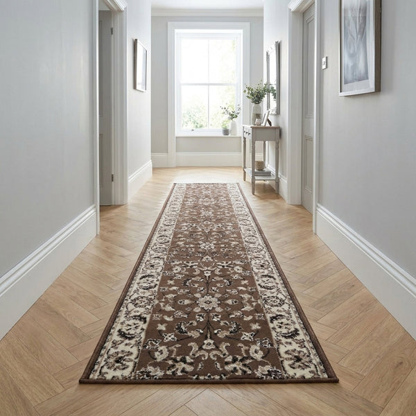 Persian Brown Rug Runner