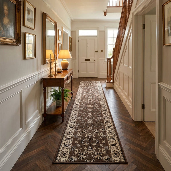 Persian Brown Rug Runner