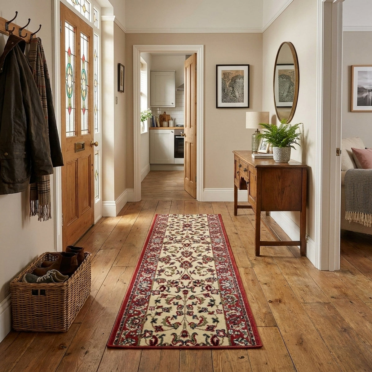 Persian Cream  Hall Runner