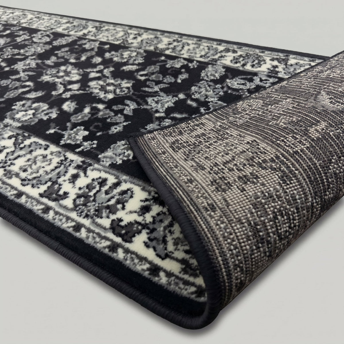 Persian Dark Grey Hall Runner