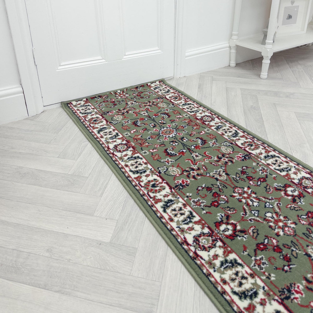 Persian Vert Tapis de couloir