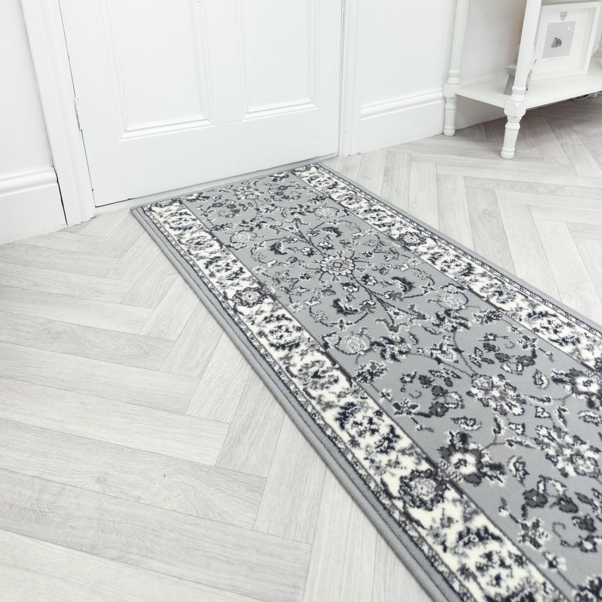 Persian Gray  Rug Runner