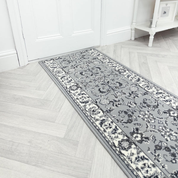 Persian Gray  Rug Runner