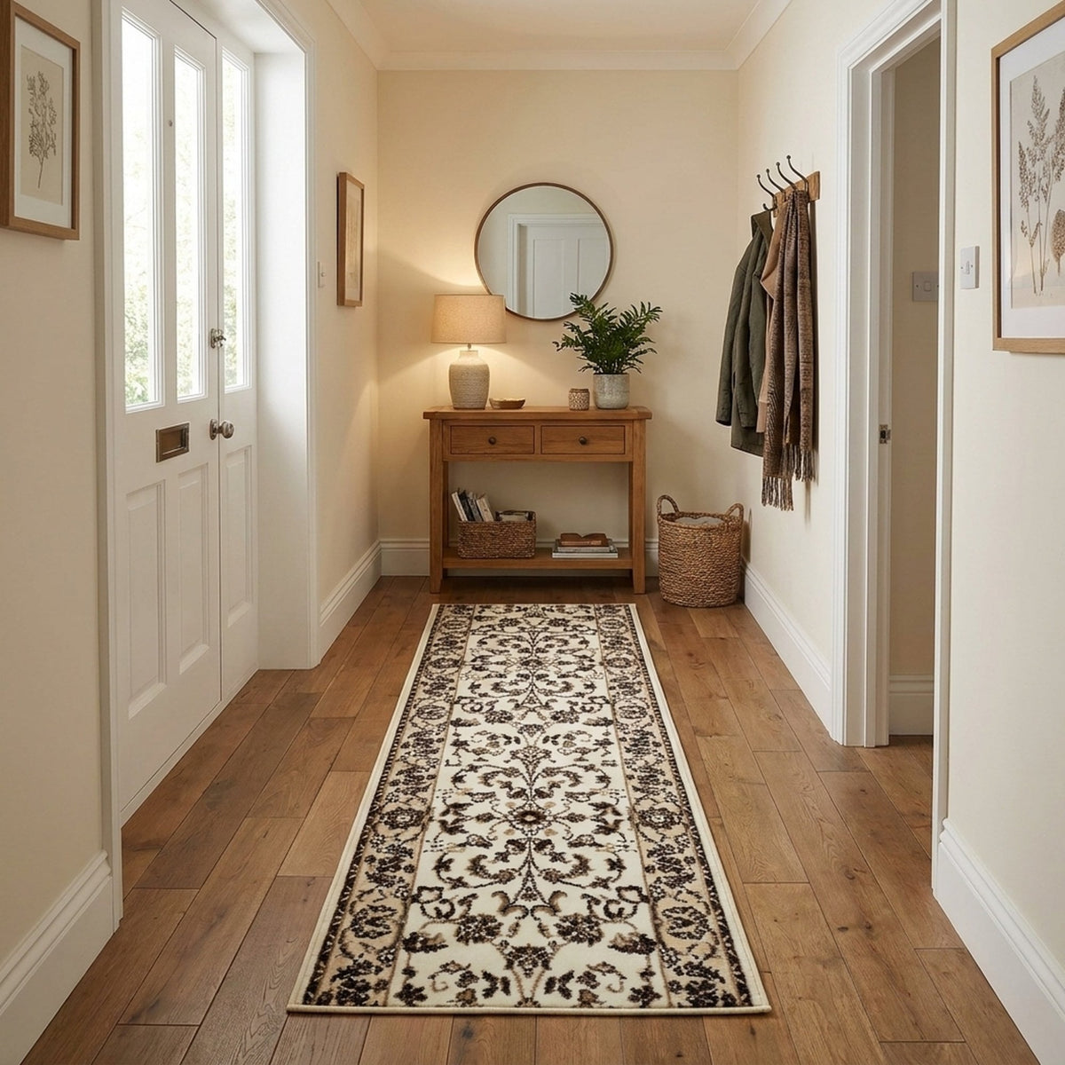 Persian Ivory  Hall Runner