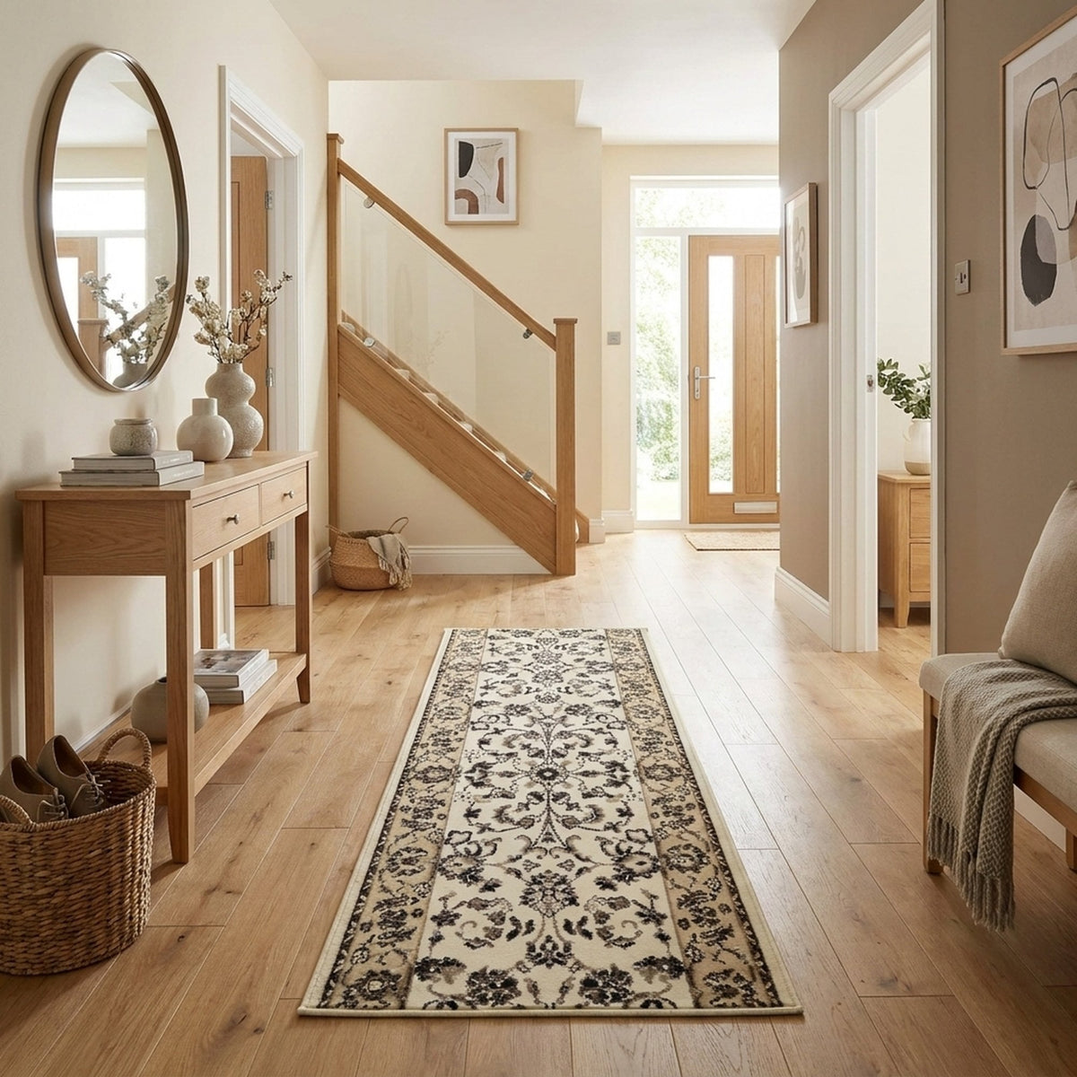 Persian Pearl Hall Runner