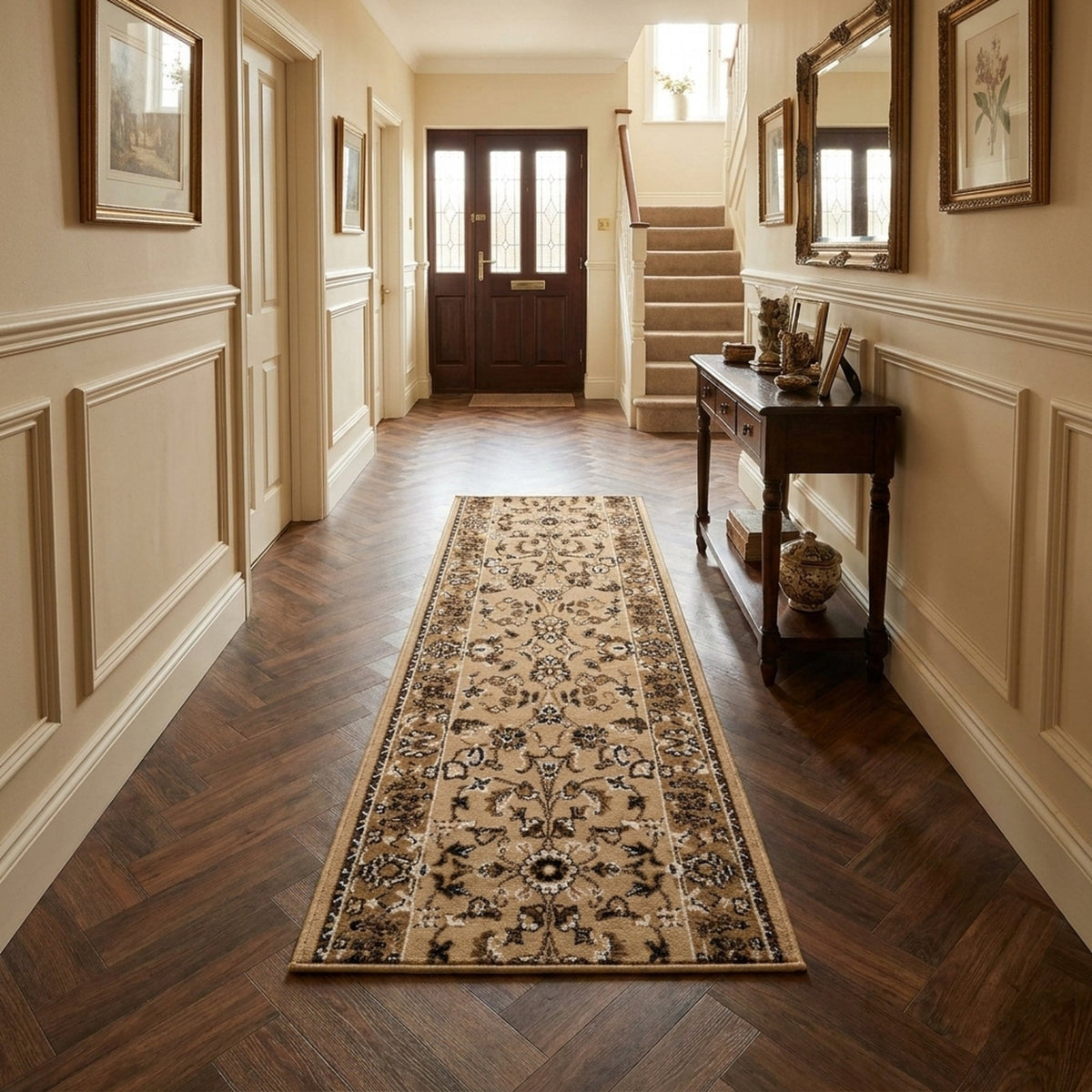 Persian Sepia Hall Runner