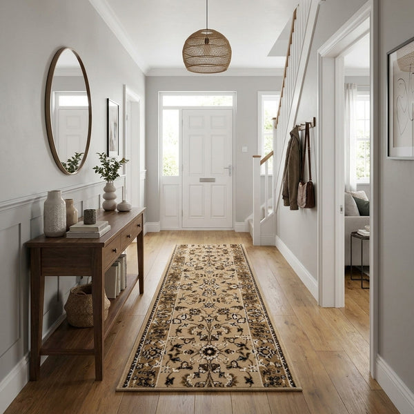 Persian Sepia Hall Runner