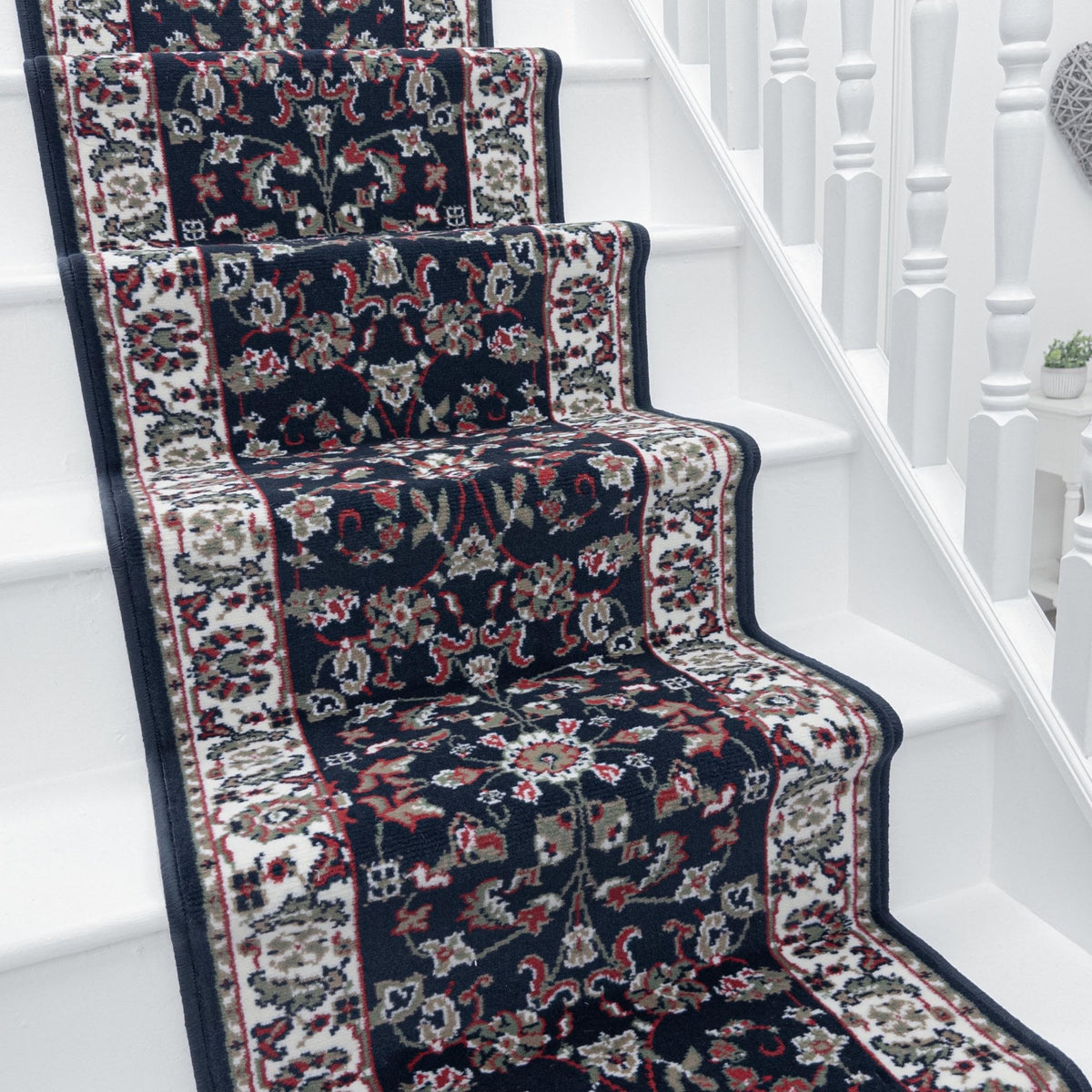 Persian Blue Stair Runner