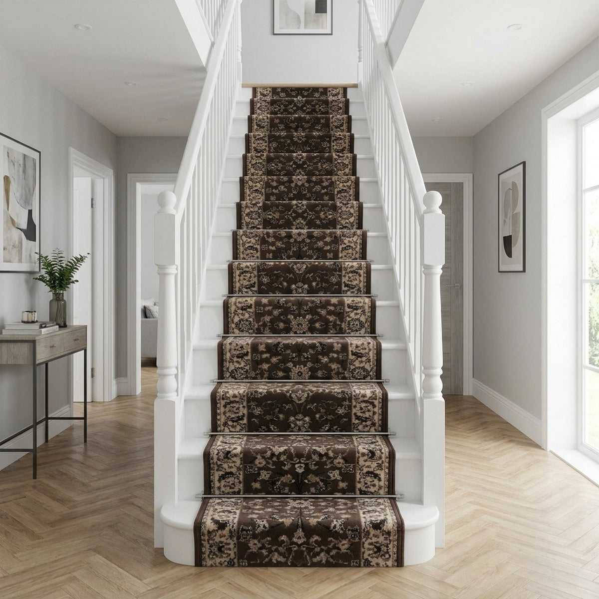 Persian Brown Stair Runner