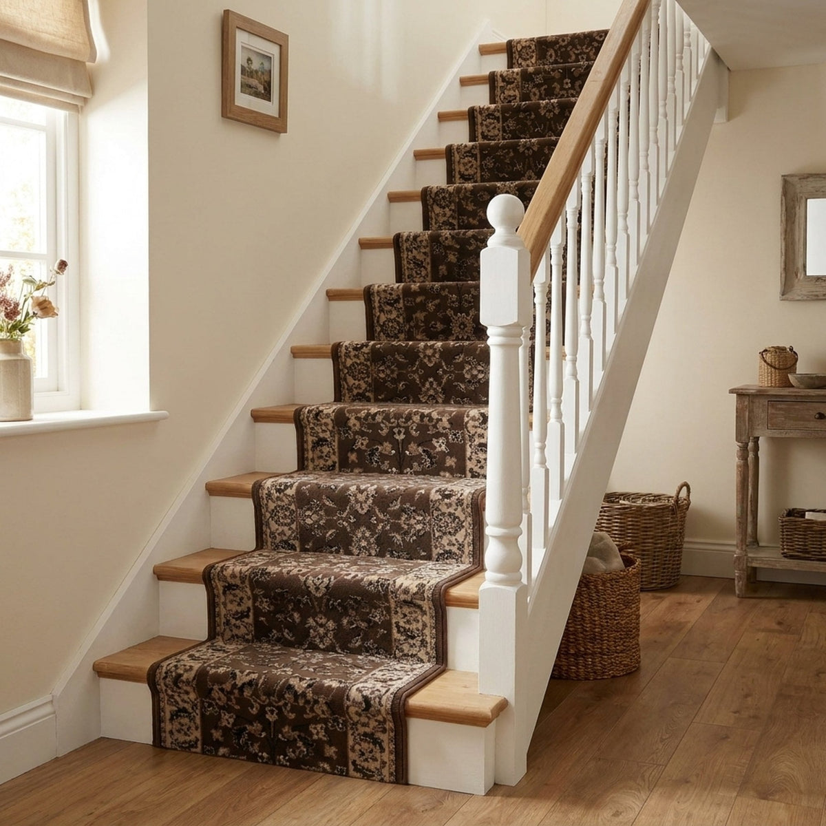 Persian Brown Stair Runner