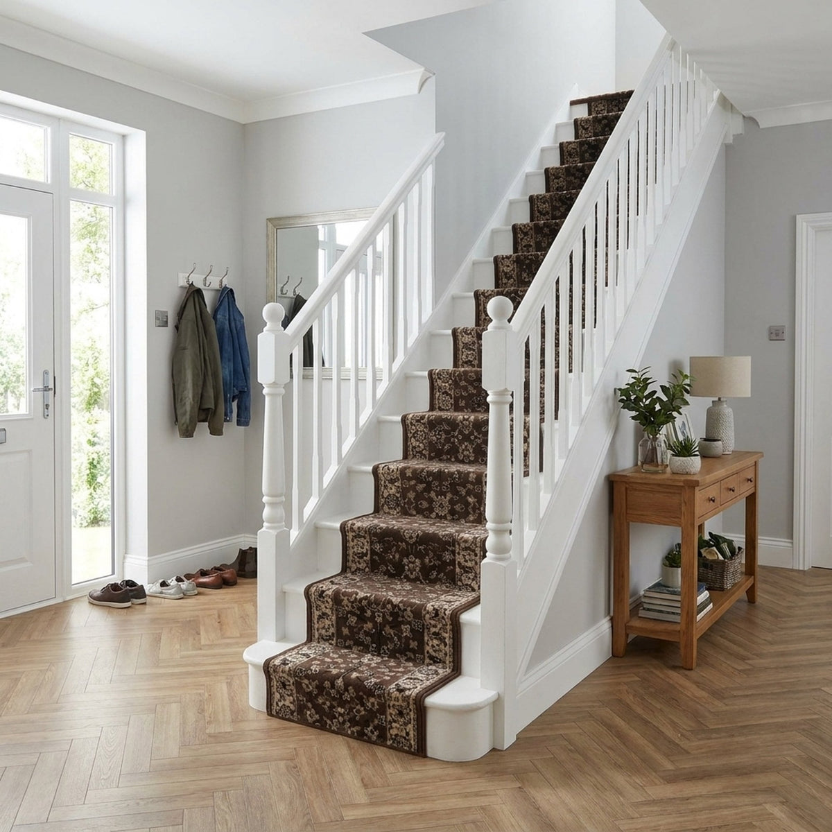 Persian Brown Stair Runner