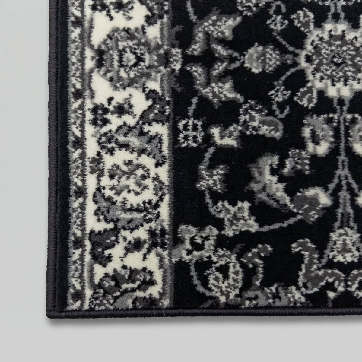 Persian Dark Gray Stair Runner