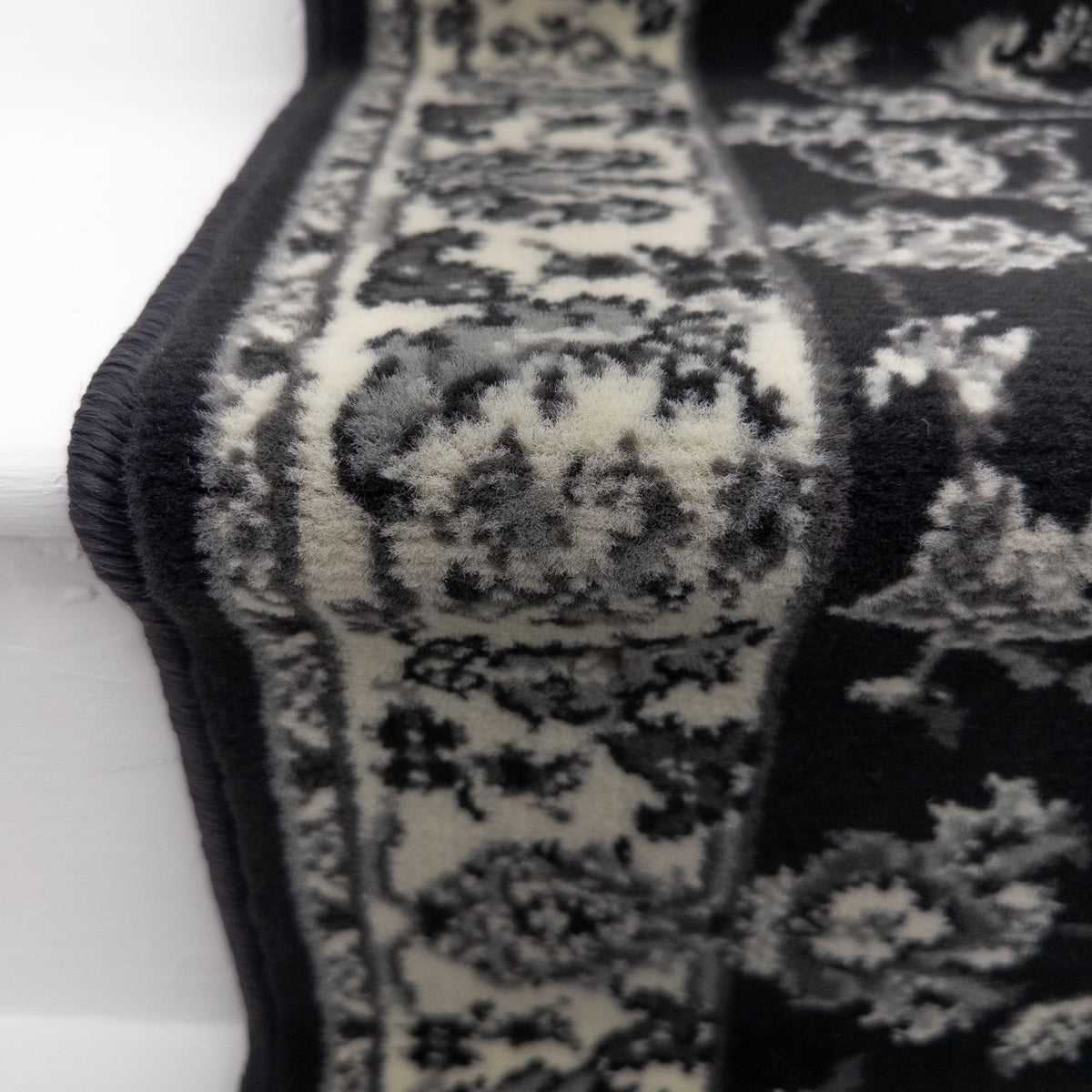 Persian Dark Grey Stair Runner