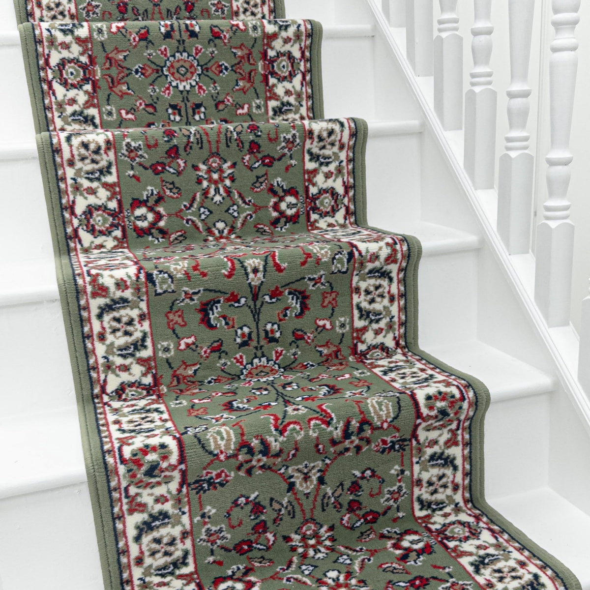 Persian Green Stair Runner