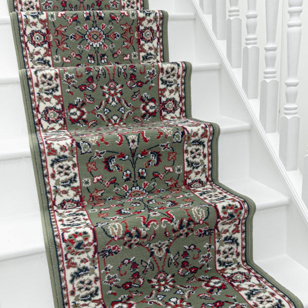 Persian Green Stair Runner