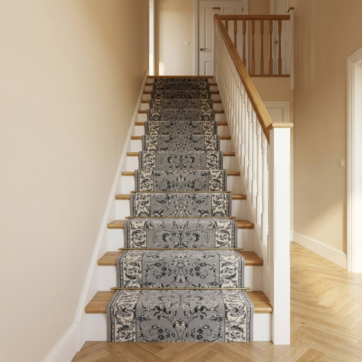 Persian Gris Tapis d’escalier
