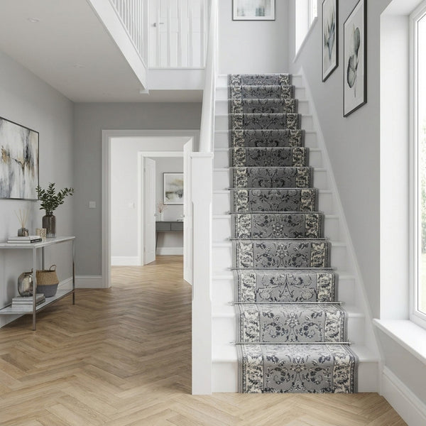 Persian Gris Tapis d’escalier